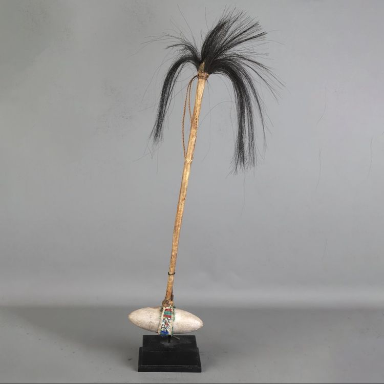 Kriegskeule aus Stein - Plains-Indianer