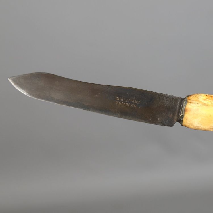 Messer Griff aus Knochen - Kanada / Alaska