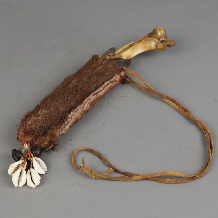 Messer Griff aus Knochen - Kanada / Alaska