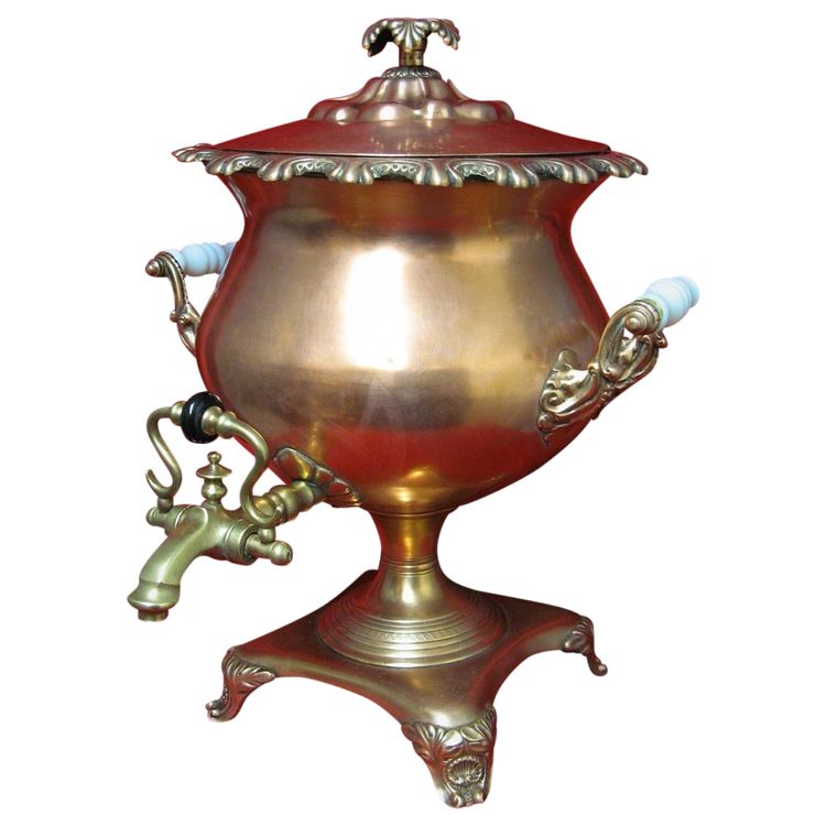 Samovar in rame - XIX secolo .