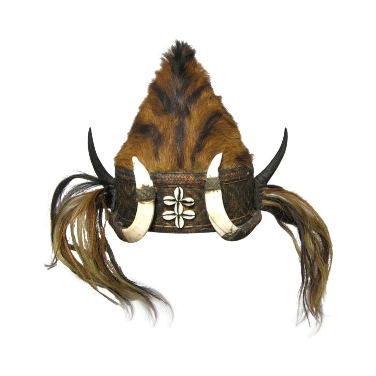 Naga Headcutter's ritual headdress. India/Burma.