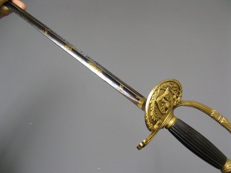 Officier d'administration sword. Napoleon III.