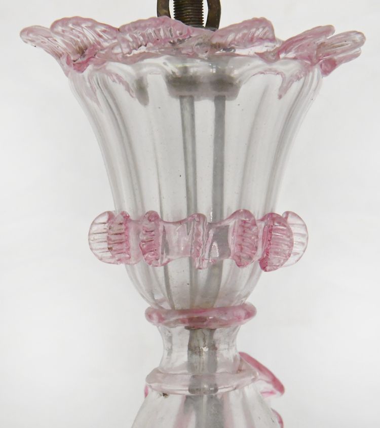 Murano blown glass chandelier