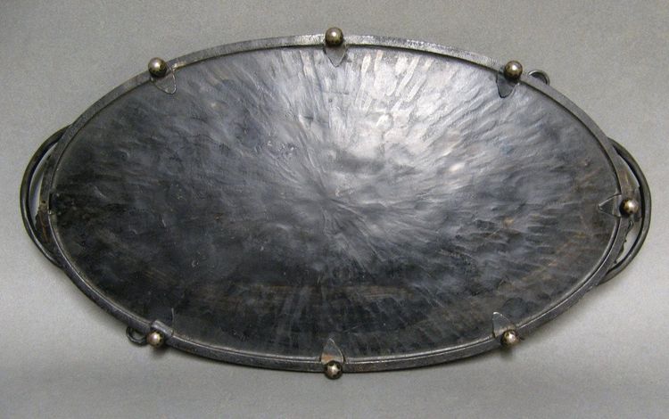 Center De Table Art Nouveau Ailes De Papillons F. Billere .