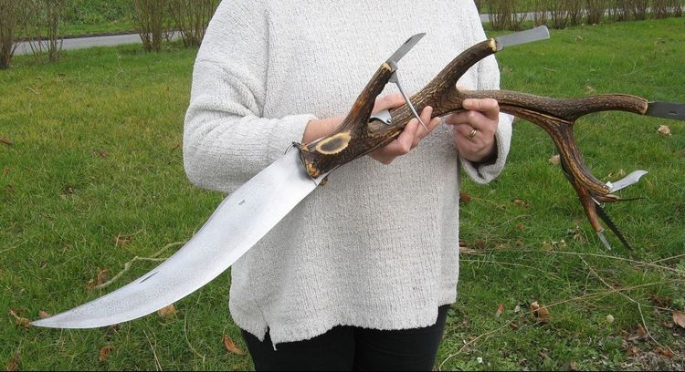 Coltello da esposizione di Periquiot Poitiers. Raro