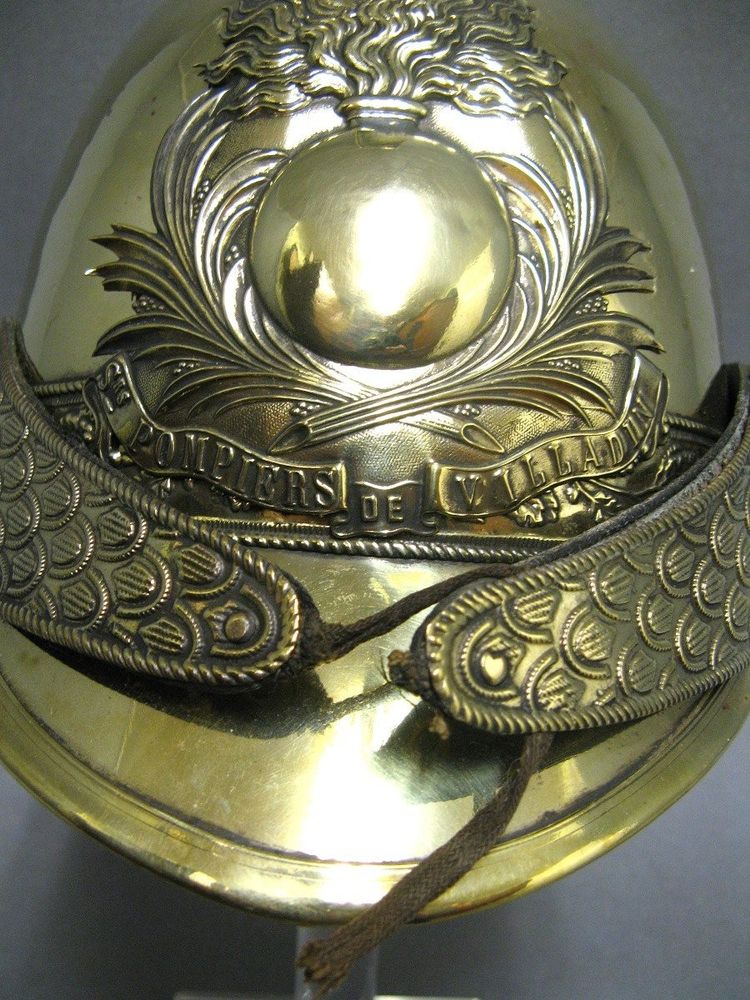 Casco Villadin dei Vigili del Fuoco.