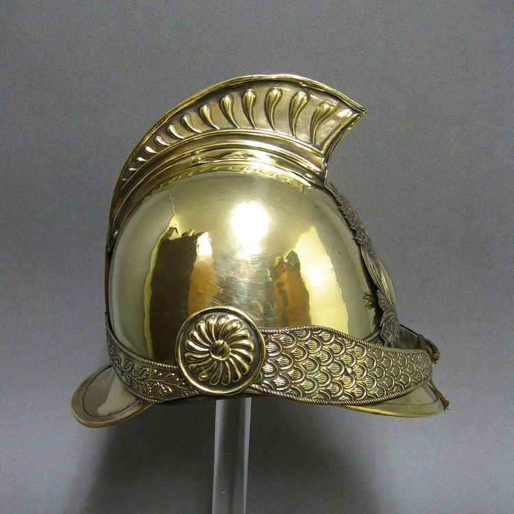 Casco Villadin dei Vigili del Fuoco.