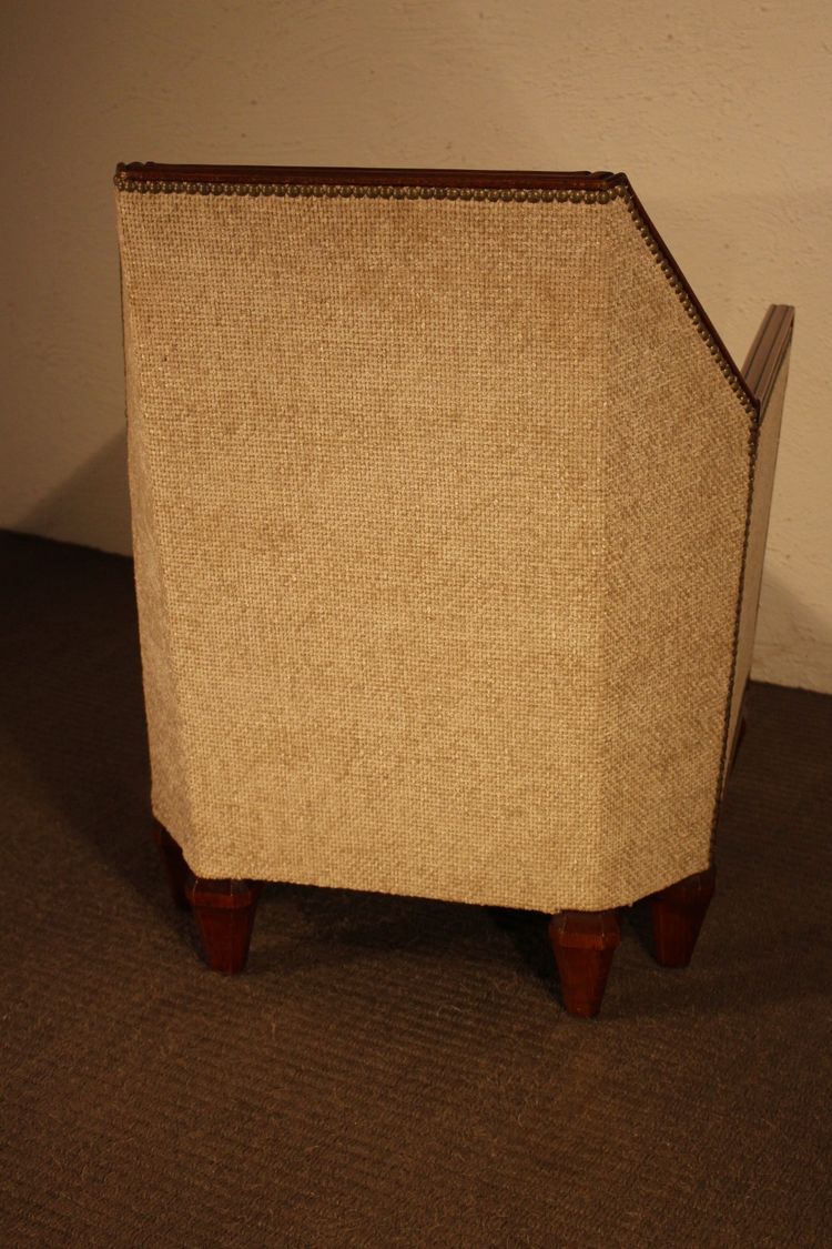 Paire de fauteuils art déco