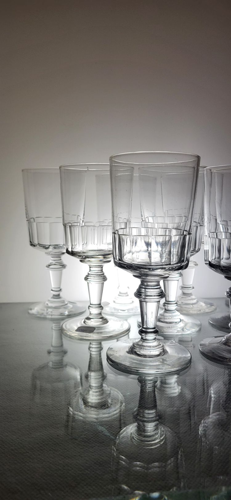 9 bicchieri da acqua/vino Mirabeau