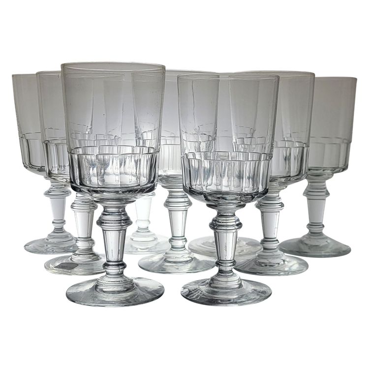 9 bicchieri da acqua/vino Mirabeau