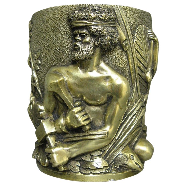 Bronze Commemorative Of The Abolition Of Slavery.