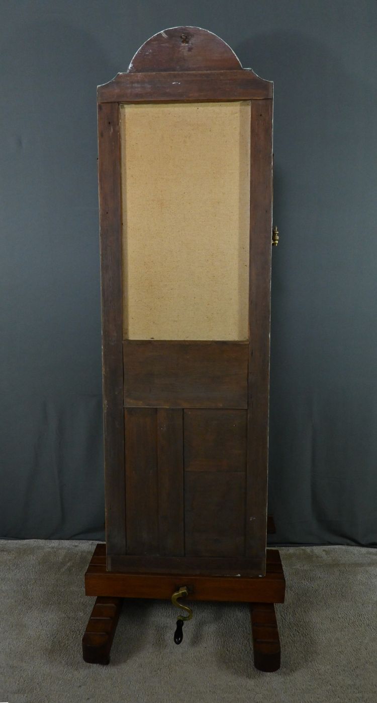 Specchio in legno dipinto Trumeau, stile Luigi XV - Prima metà del XX secolo