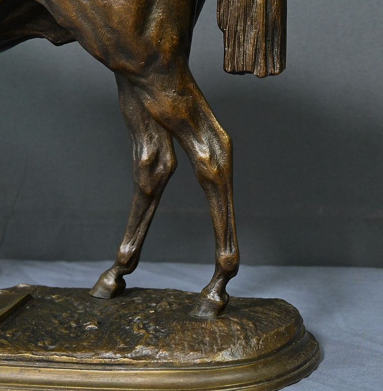 Cavallo "Saucebox" in bronzo, di P. Lenordez - seconda metà del XIX secolo