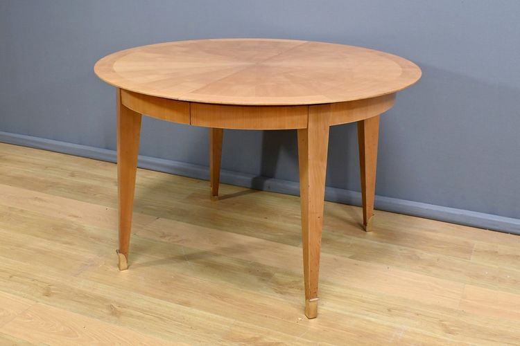 Table 4 à 10 Couverts en Merisier – 1950