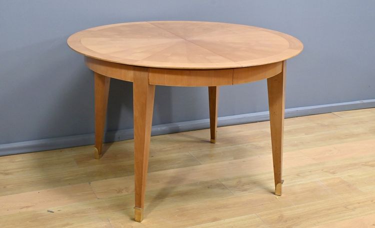 Table 4 à 10 Couverts en Merisier – 1950