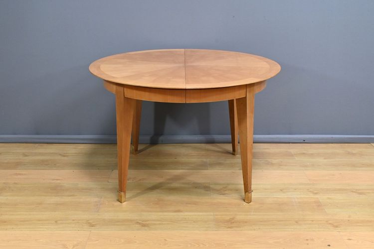 Table 4 à 10 Couverts en Merisier – 1950