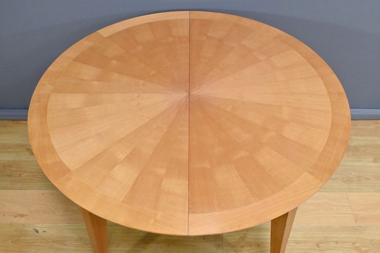Table 4 à 10 Couverts en Merisier – 1950
