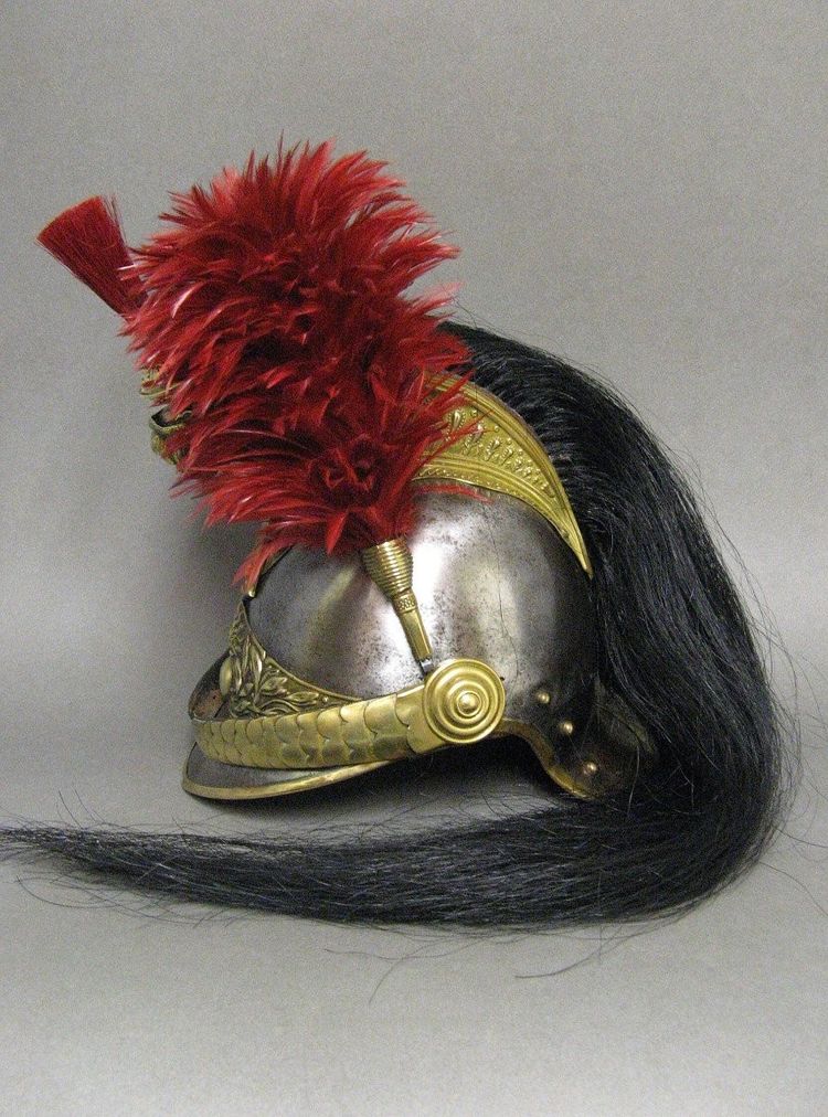 Elmo da truppa Cuirassier modello 1874.