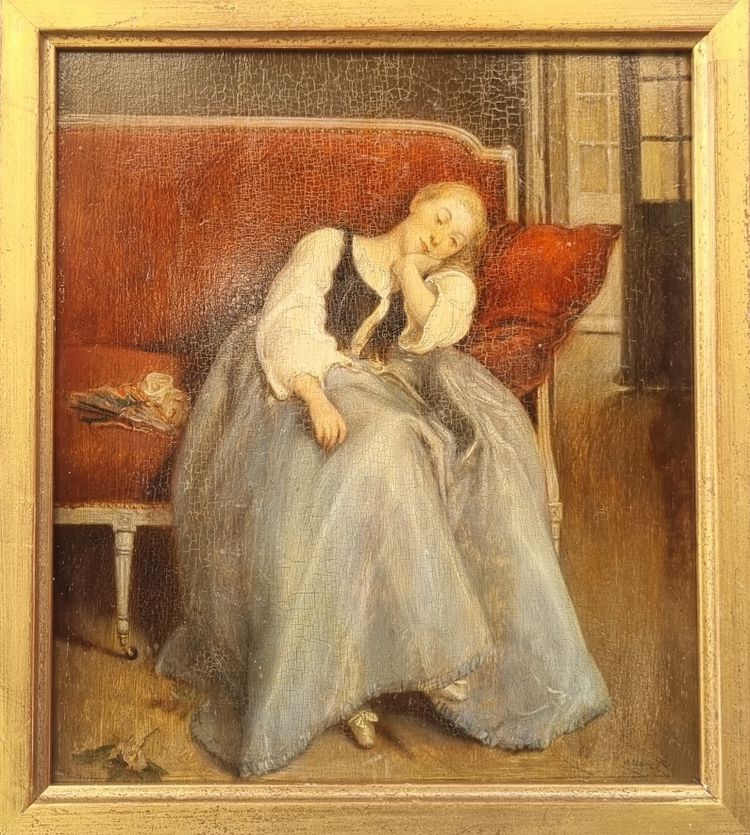 Französische Schule aus der zweiten Hälfte des 19. Jahrhunderts - Die Siesta