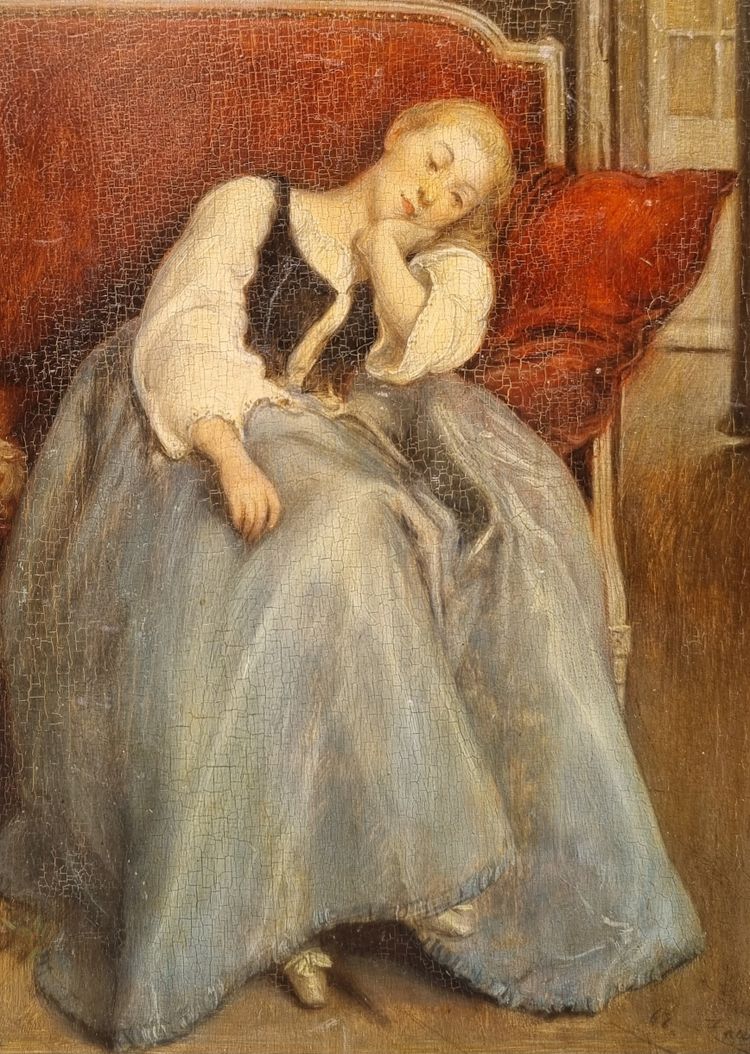 Französische Schule aus der zweiten Hälfte des 19. Jahrhunderts - Die Siesta