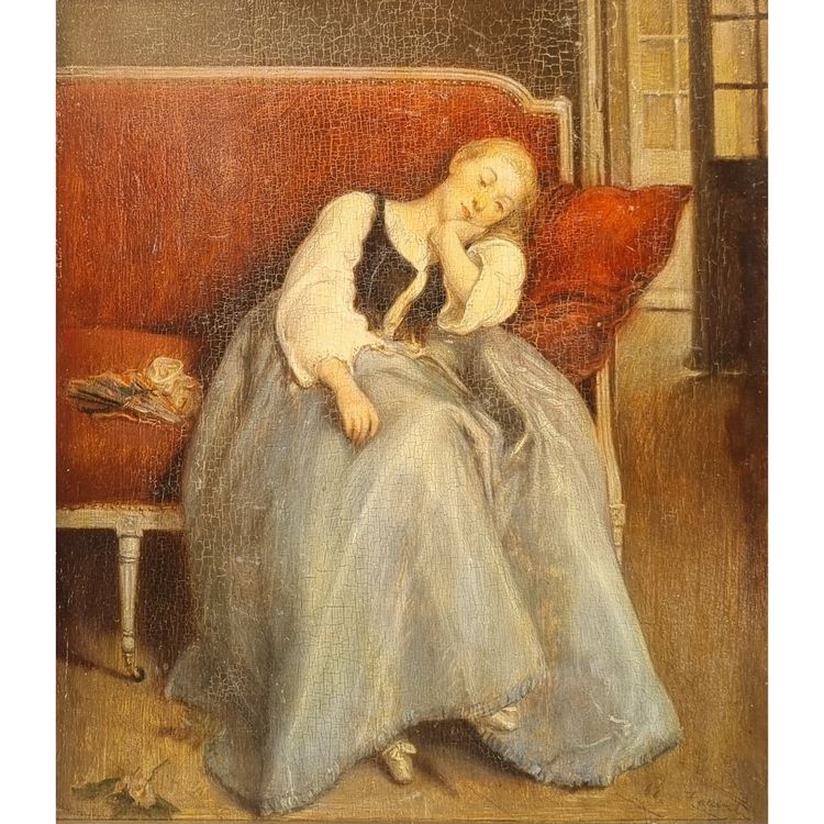 Französische Schule aus der zweiten Hälfte des 19. Jahrhunderts - Die Siesta