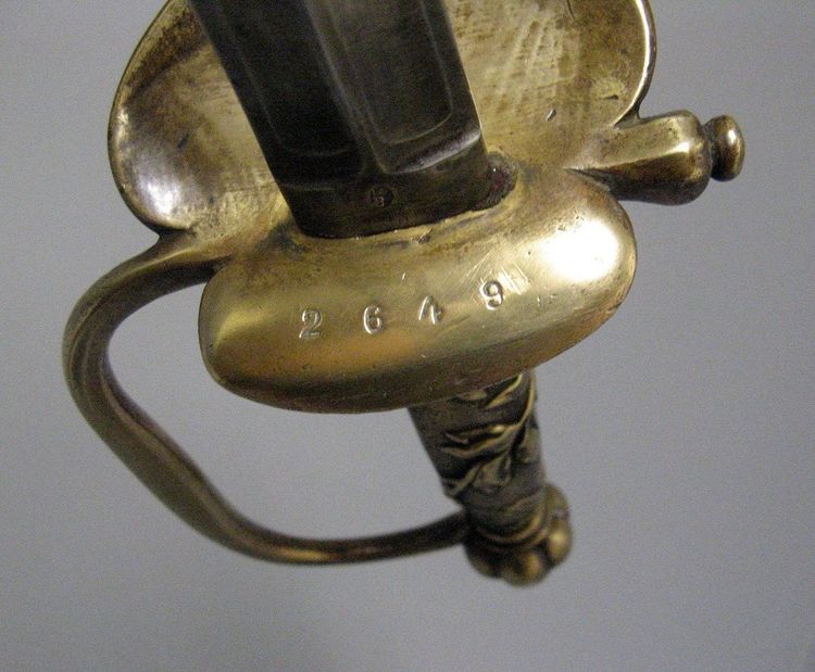 Epée De Sergent De La Ville De Paris, Second Empire period.