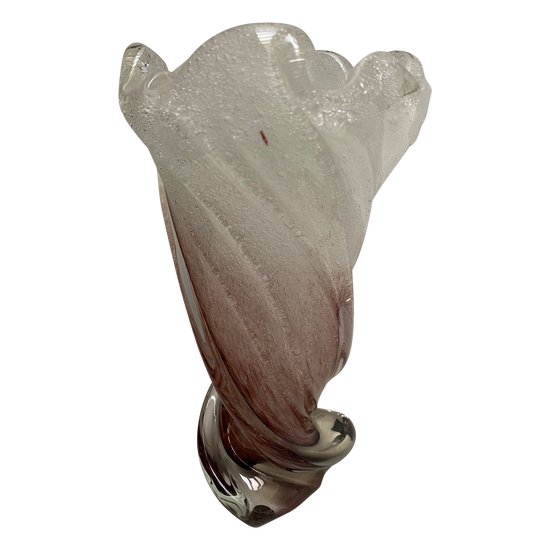 VASE CRISTAL SOUFFLÉ BULLÉ