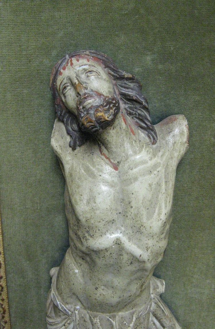 Christ in 18th century carved wood.