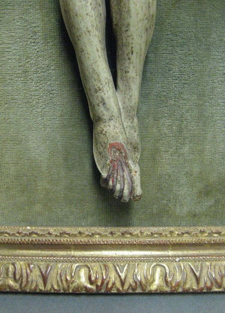 Christ in 18th century carved wood.