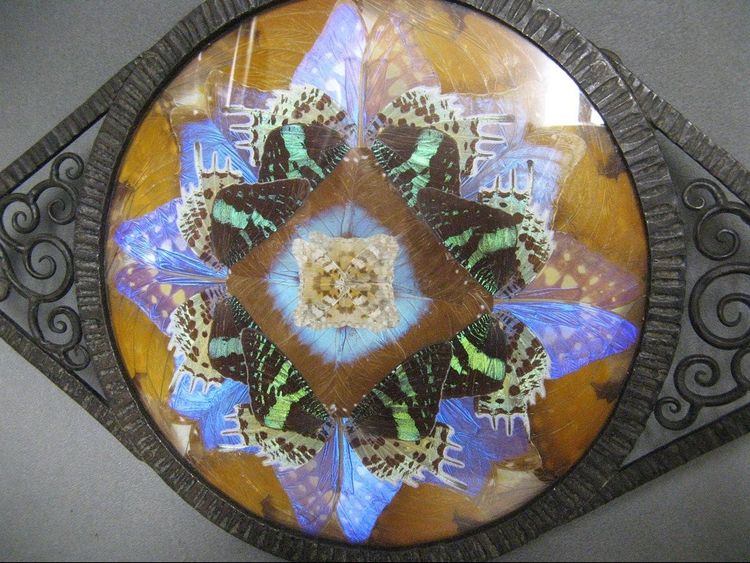 Ailes De Papillons Art Nouveau tray.