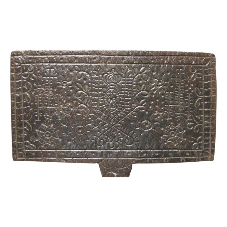 Gaufrier De Mariage XVIIIe. Moule à Oublies Du Perche. 