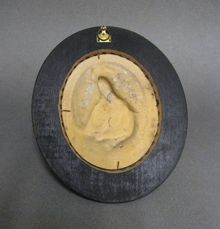 Sacred Heart Of Jesus frame in Napoleon III limestone.