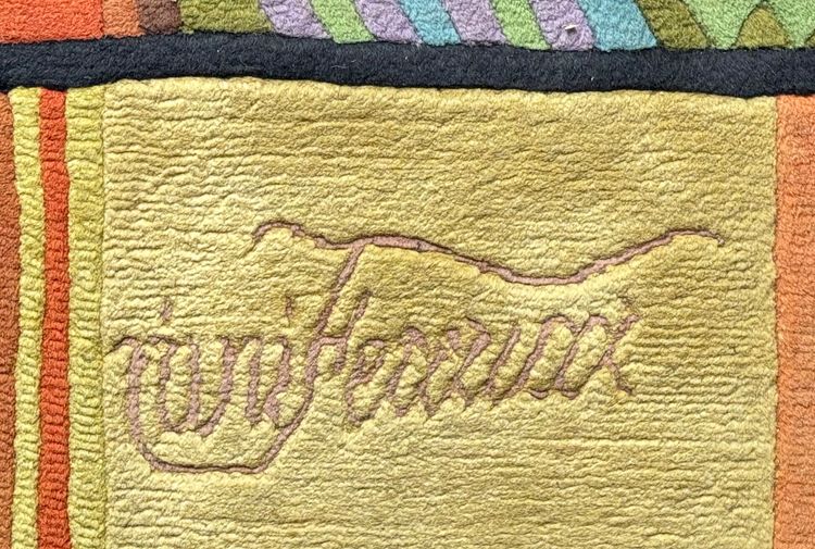 Vintage rug designed by Nini Ferrucci for YSSIMA, 1980s