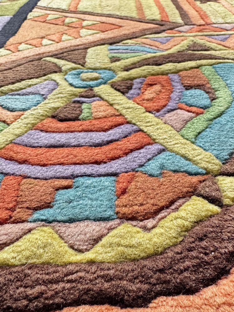 Vintage rug designed by Nini Ferrucci for YSSIMA, 1980s
