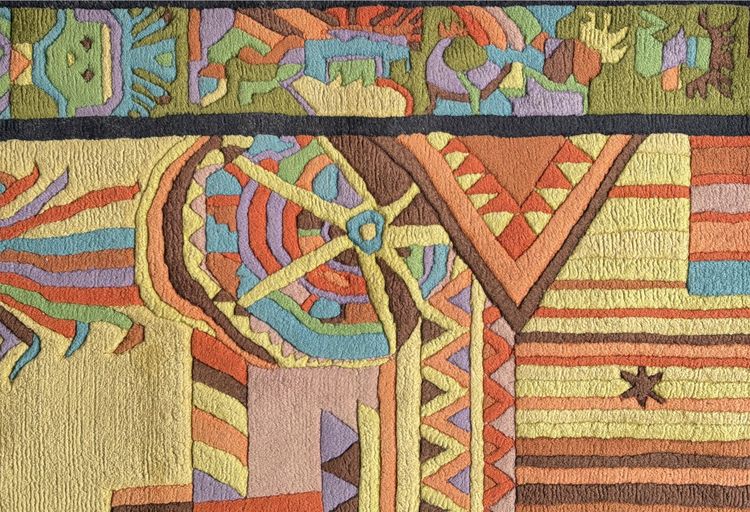 Vintage rug designed by Nini Ferrucci for YSSIMA, 1980s