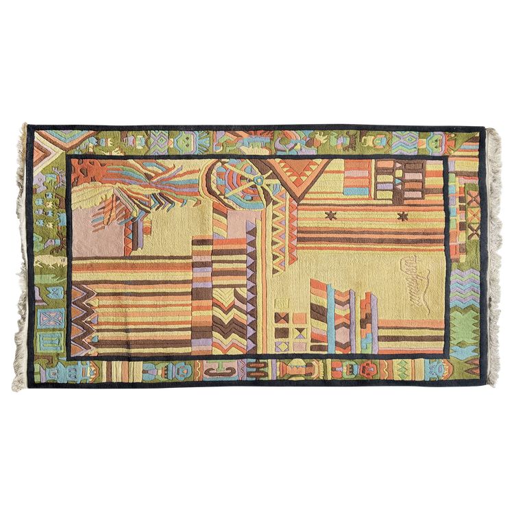 Vintage rug designed by Nini Ferrucci for YSSIMA, 1980s