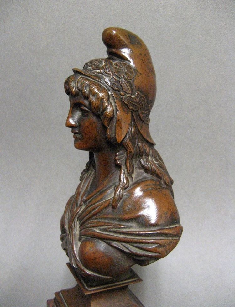 Franc Maçonnerie Buste De Marianne Bronze XIXe. 