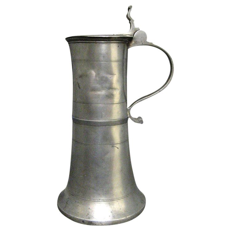 Pewter Wine Pitcher Strasbourg 1801. Empire - Consulate.