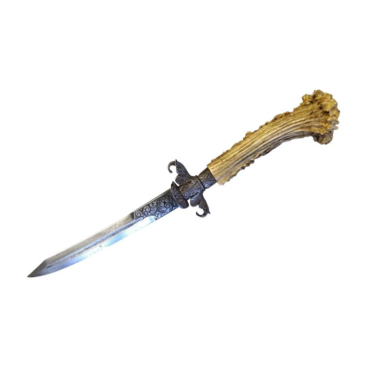 Hunting Dagger. 19th century hunting knife.