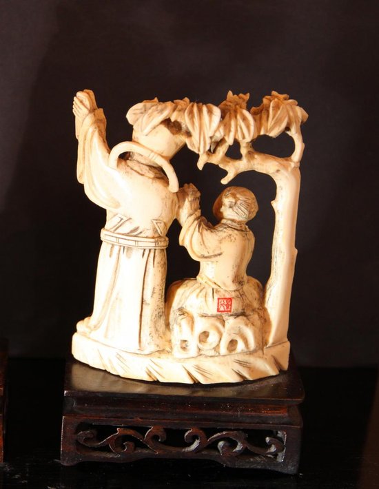 Okimono Chinois, D’époque Fin XIXe / Début XXe Siècle