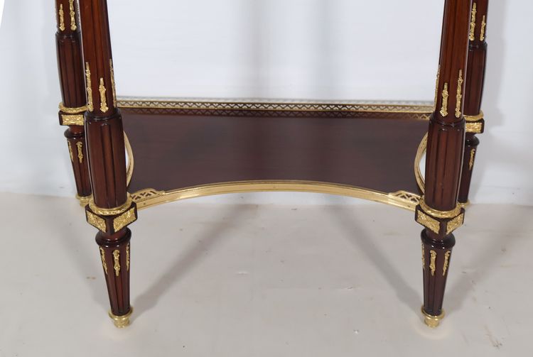 Half-moon display case attributed to Paul Sormani, late 19th century