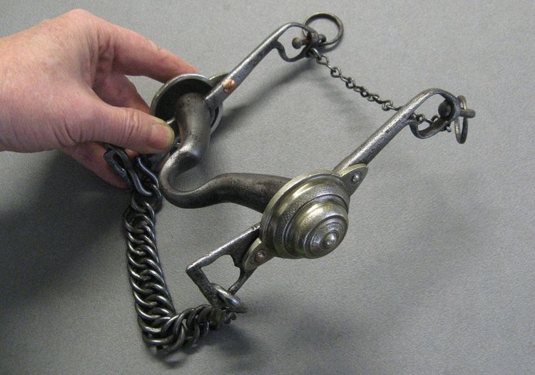 Late 18th Century French Cavalry Officer's Bridle Bit.