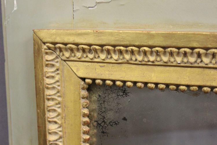 Louis XVI gilded wood trumeau XIX