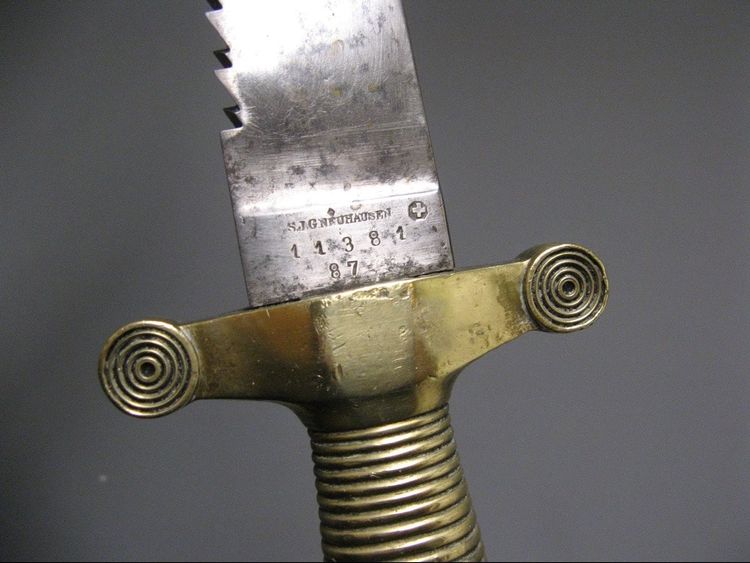 Glaive Model 1842/1852 De Pionnier.