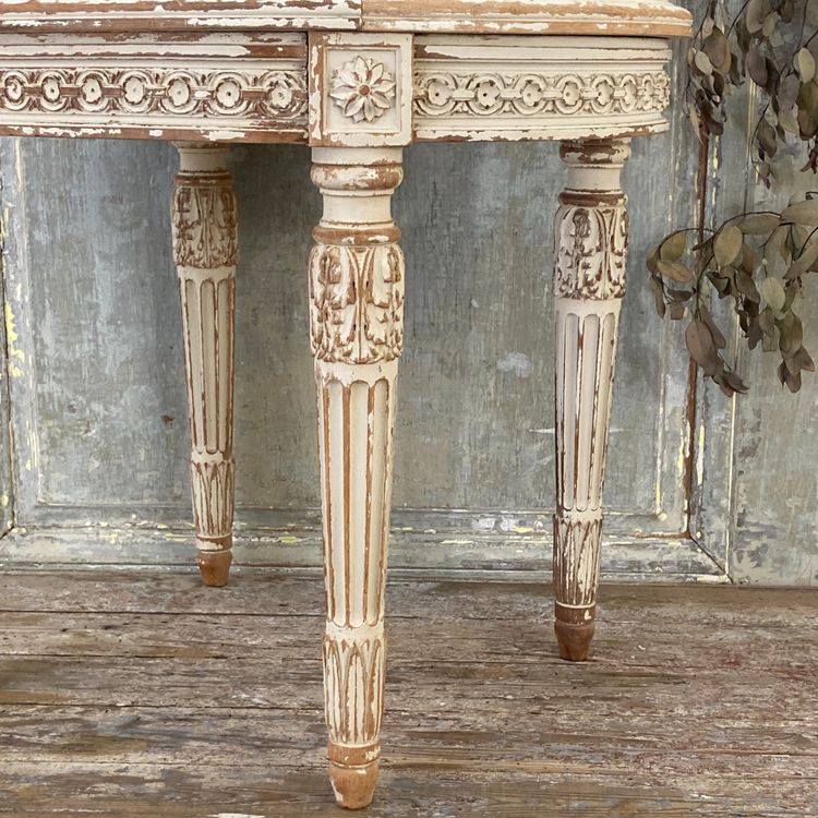 Louis XVI caned stool