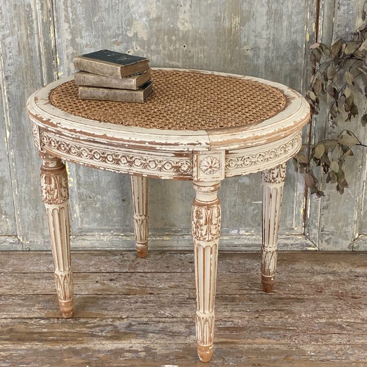 Louis XVI caned stool