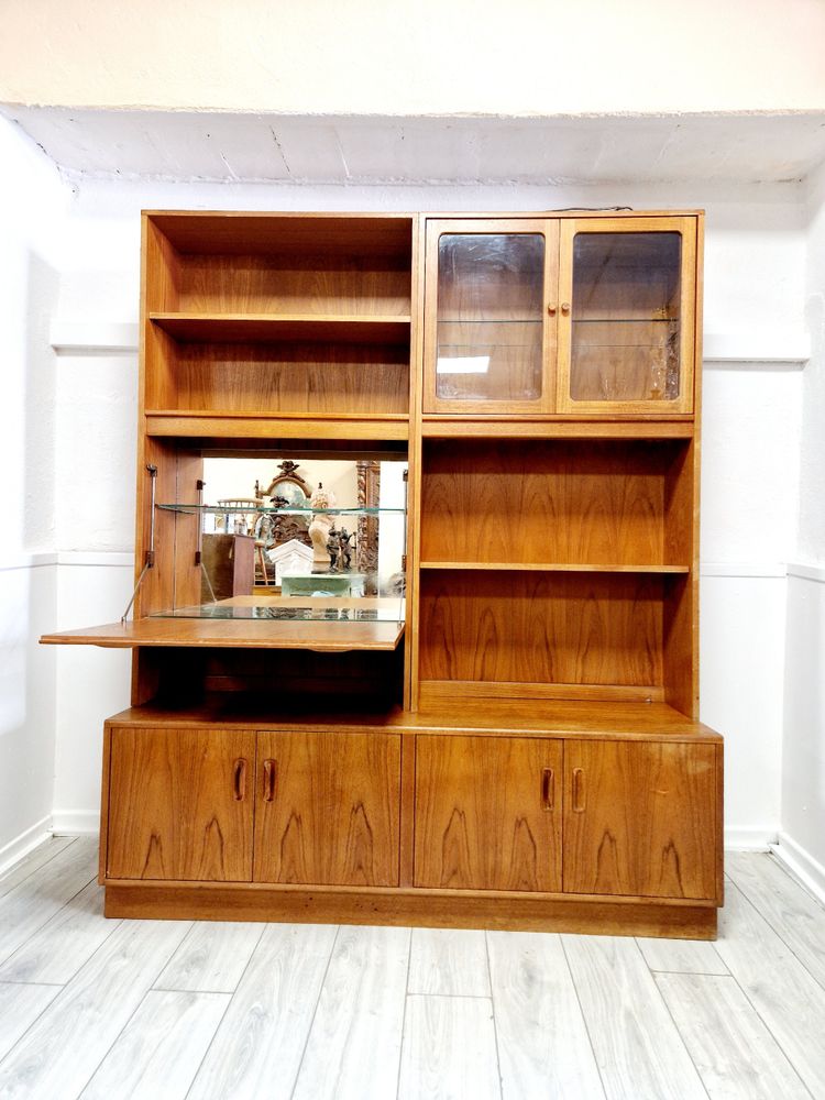 Armadio divisorio in teak vintage G-Plan Fresco
