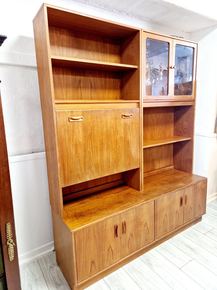 Armadio divisorio in teak vintage G-Plan Fresco