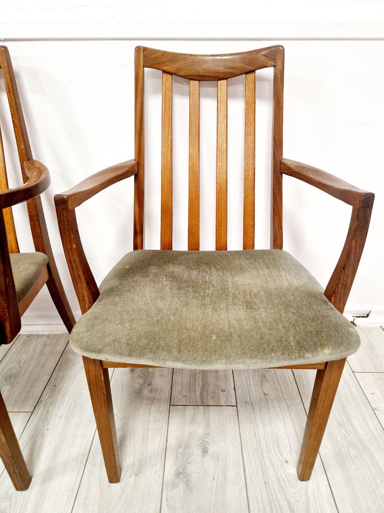 6 chaises de salle à manger vintage G-Plan