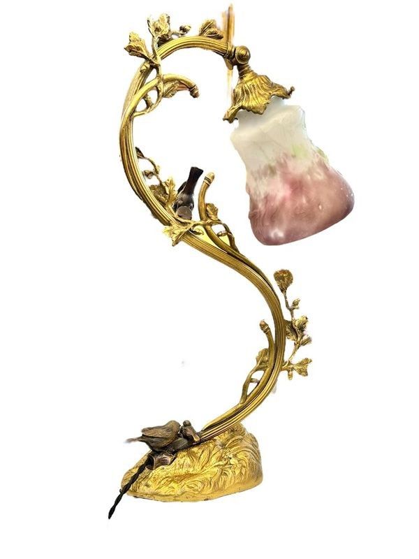 Muller Frères Lunéville Lampe à Poser Art Nouveau